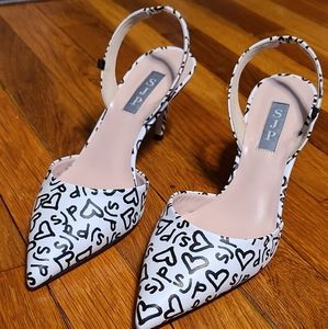 SJP by Sarah Jessica Parker Bliss White Leather